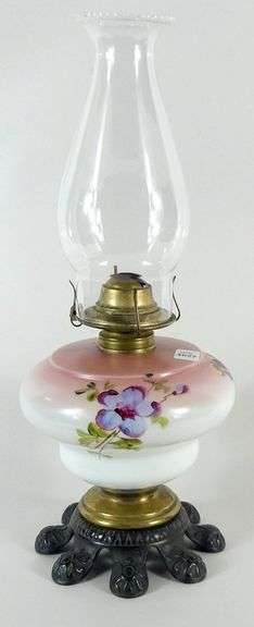 ANTIQUE OIL LAMP