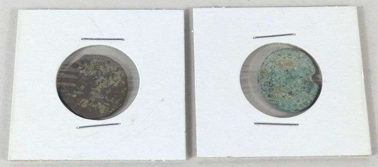 TWO ANCIENT COINS