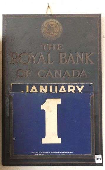 PERPETUAL BANK WALL CALENDAR