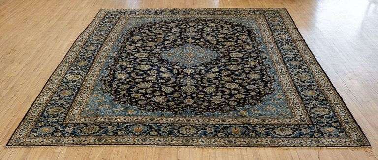 BLUE KASHAN CARPET