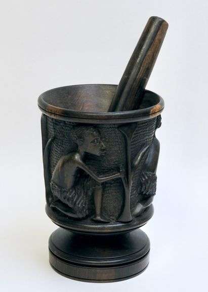 AFRICAN MORTAR & PESTLE