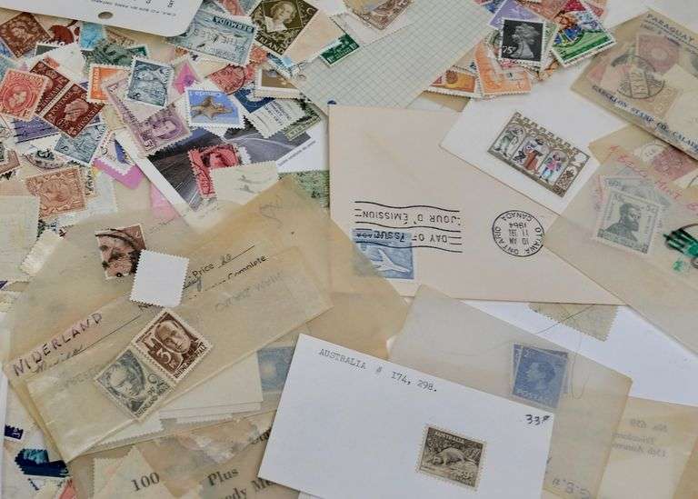COLLECTION OF STAMPS