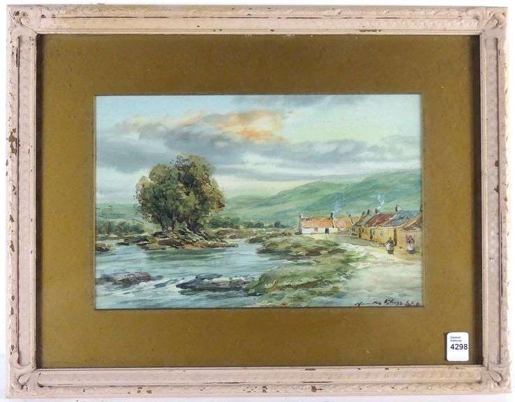 SCOTTISH SCHOOL WATERCOLOUR