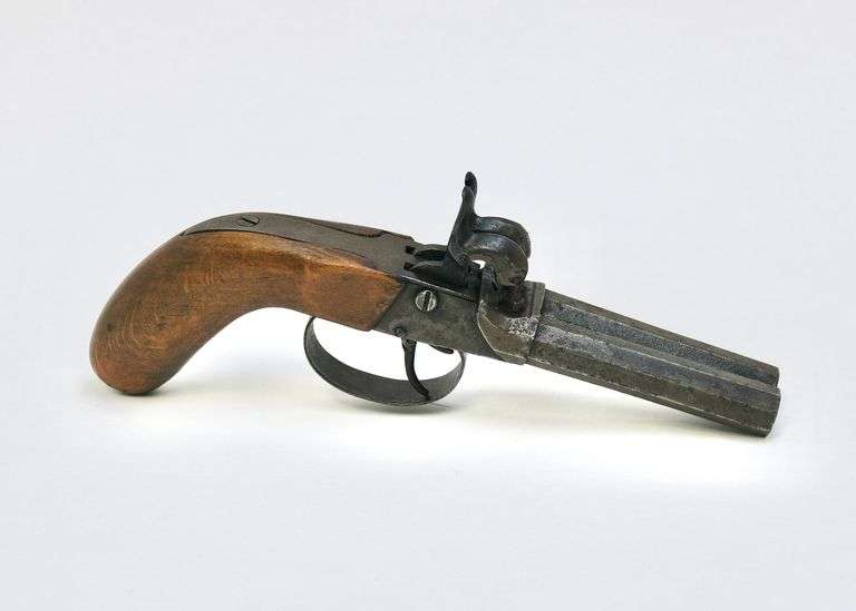 ANTIQUE PERCUSSION PISTOL