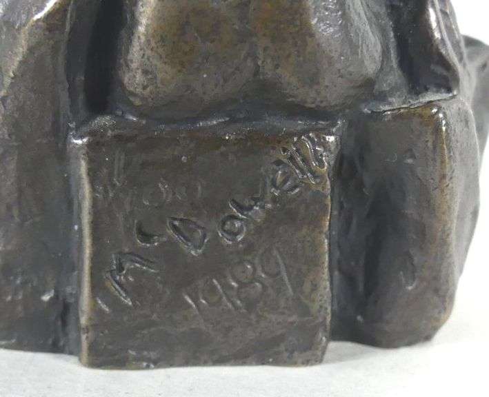 BRONZE CABINET FIGURE