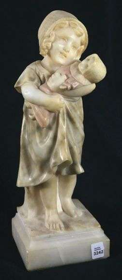 MARBLE SCULPTURE WITH CASTLE KILBRIDE PROVENANCE