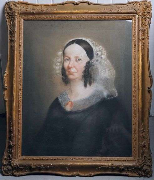 PASTEL OF MARY TODD LINCOLN