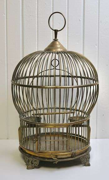 BRASS BIRDCAGE