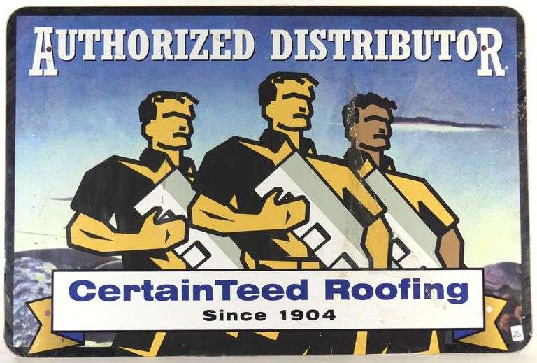 VINTAGE ADVERTISING SIGN