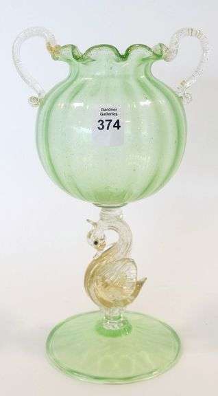 VENETIAN GLASS VASE
