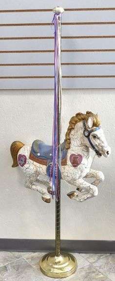 DECORATIVE CAROUSEL HORSE
