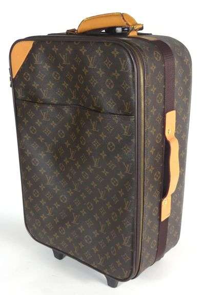 LEATHER MONOGRAMMED LUGGAGE