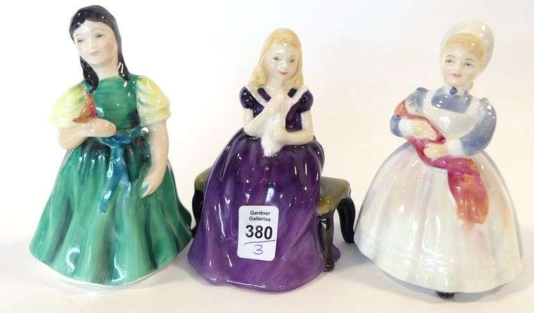 THREE ROYAL DOULTON FIGURINES