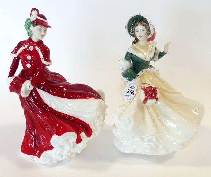 TWO ROYAL DOULTON FIGURINES