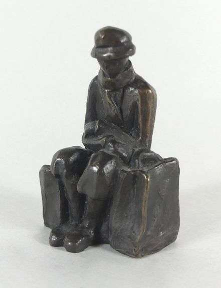 BRONZE CABINET FIGURE
