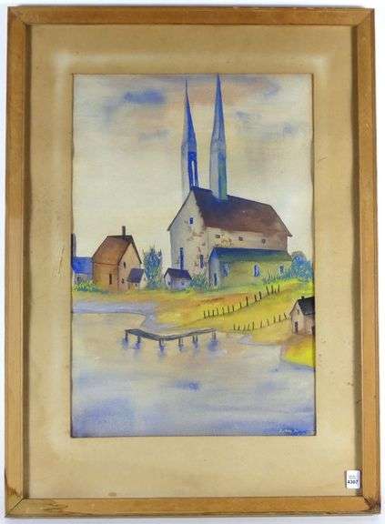 J. CROSS WATERCOLOUR