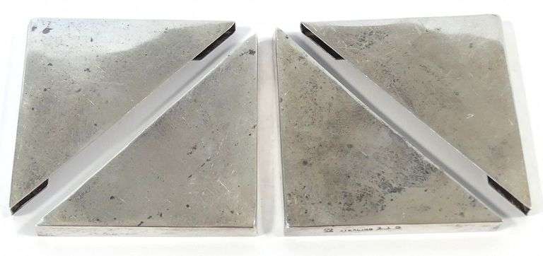 FOUR STERLING SILVER CORNERS