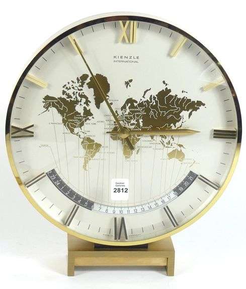 GERMAN WORLD TIME CLOCK