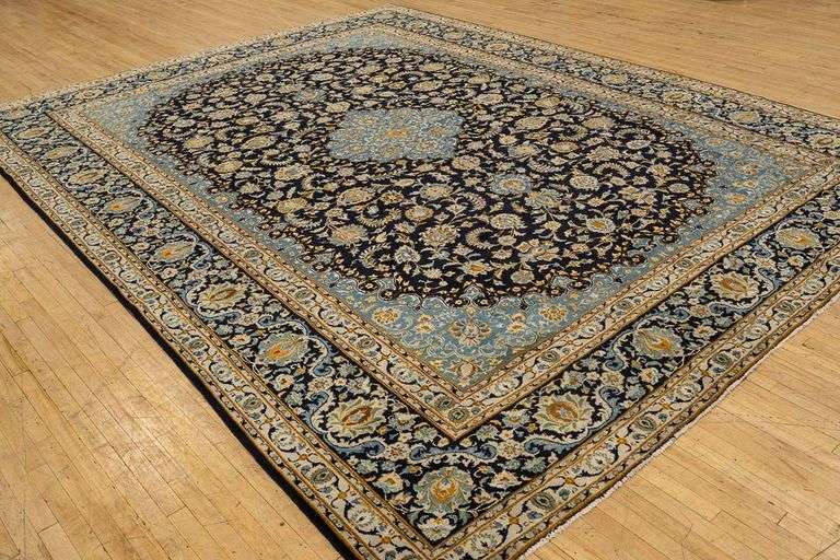BLUE KASHAN CARPET