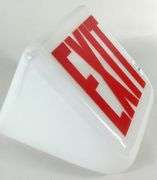 GLASS EXIT SIGN