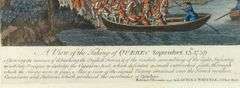 RARE 18TH CENTURY QUEBEC ENGRAVING