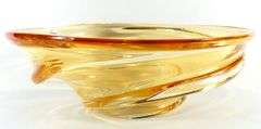 CHALET ART GLASS BOWL
