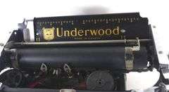 UNDERWOOD TYPEWRITER