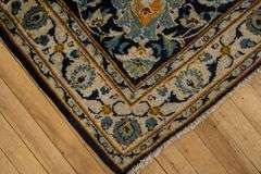 BLUE KASHAN CARPET