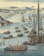 RARE 18TH CENTURY QUEBEC ENGRAVING