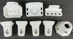 VINTAGE PORCELAIN HOLDERS