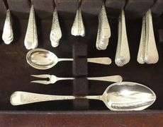 BIRKS "LONDON ENGRAVED" STERLING FLATWARE