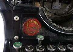UNDERWOOD TYPEWRITER