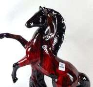 CERAMIC STALLION FIGURINE