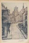 PAIR OF LIMITED EDITION FRENCH ETCHINGS