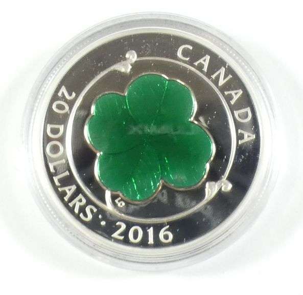 2 CANADIAN FINE SILVER COINS