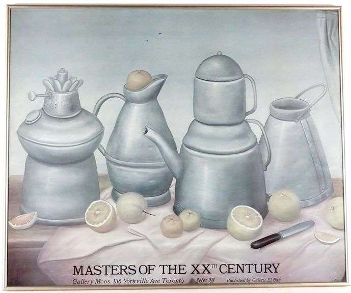 GALLERY MOOS ART EXHIBIT POSTER