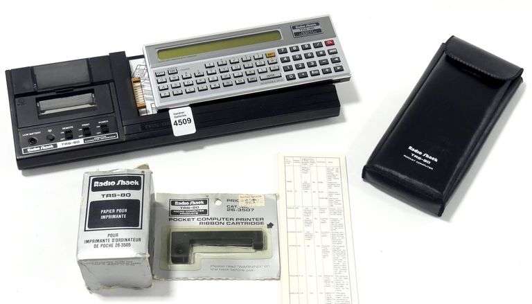VINTAGE POCKET COMPUTER