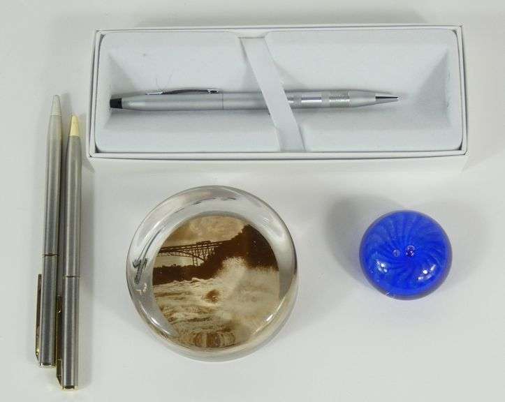 PENS & PAPERWEIGHTS