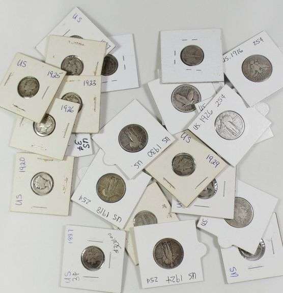 24 U.S. SILVER COINS