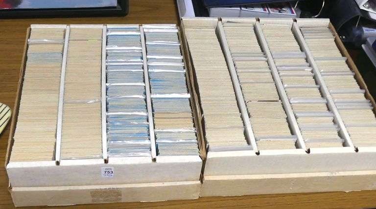 TWO BOXES OF 1980'S HOCKEY CARDS