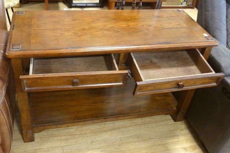OAK SOFA TABLE