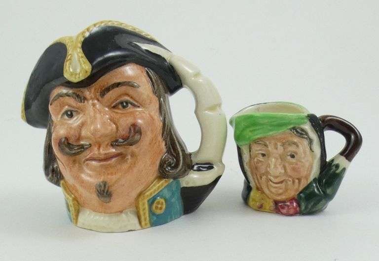 5 ROYAL DOULTON CHARACTER JUGS