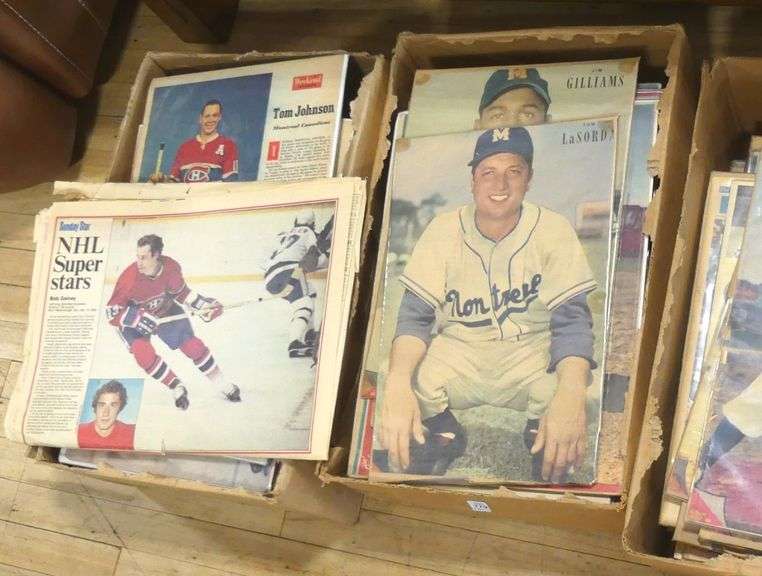 THREE BOX LOTS OF SPORTS EPHEMERA
