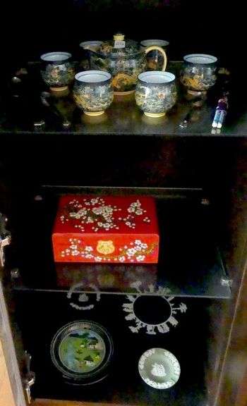 CRYSTAL, TEA SET, WEDGWOOD