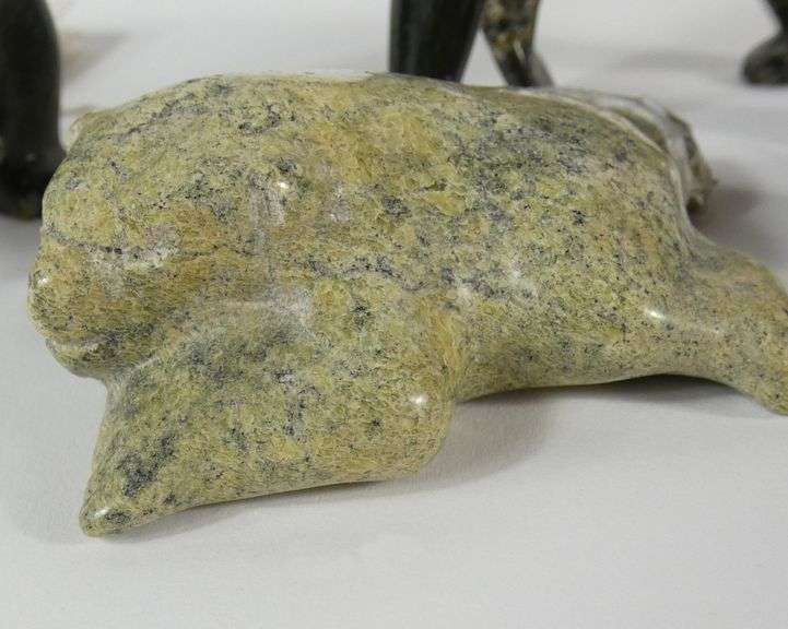 5 INUIT STONE CARVINGS