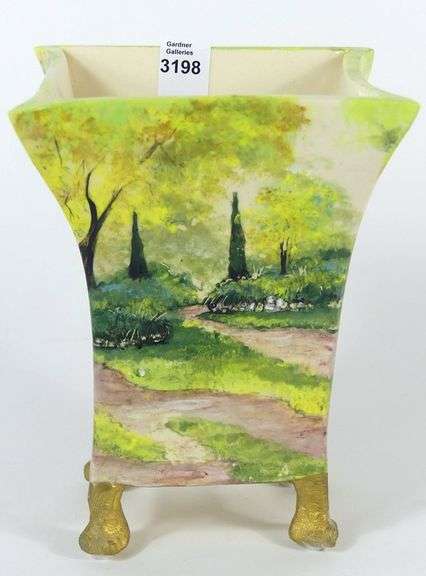 MIGNON MILDENBERGER PAINTED VASE