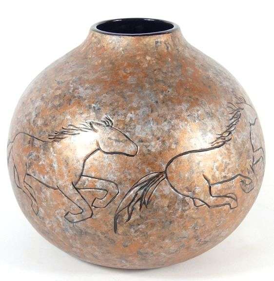HURON STONEWARE VASE