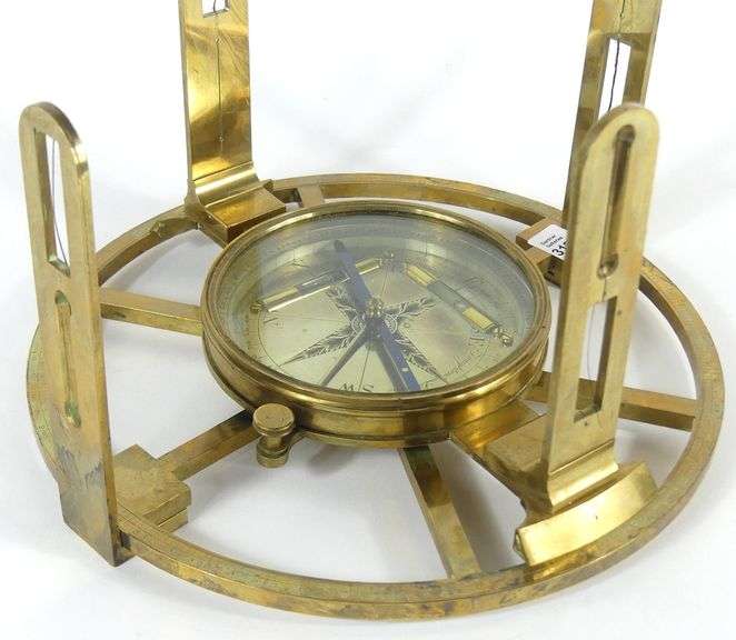 EARLY BRASS CIRCUMFERENTOR/HOLLAND CIRCLE