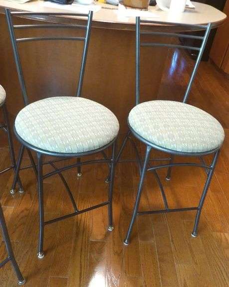 SET OF FOUR STOOLS