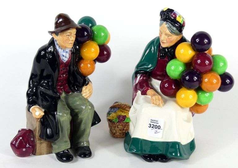 TWO ROYAL DOULTON FIGURINES